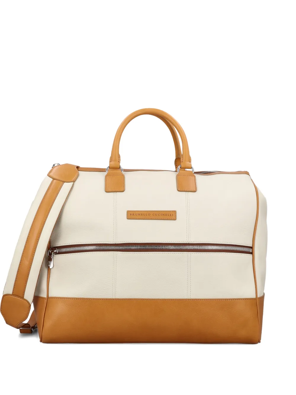Brunello Cucinelli Summer Boston bag - Nude