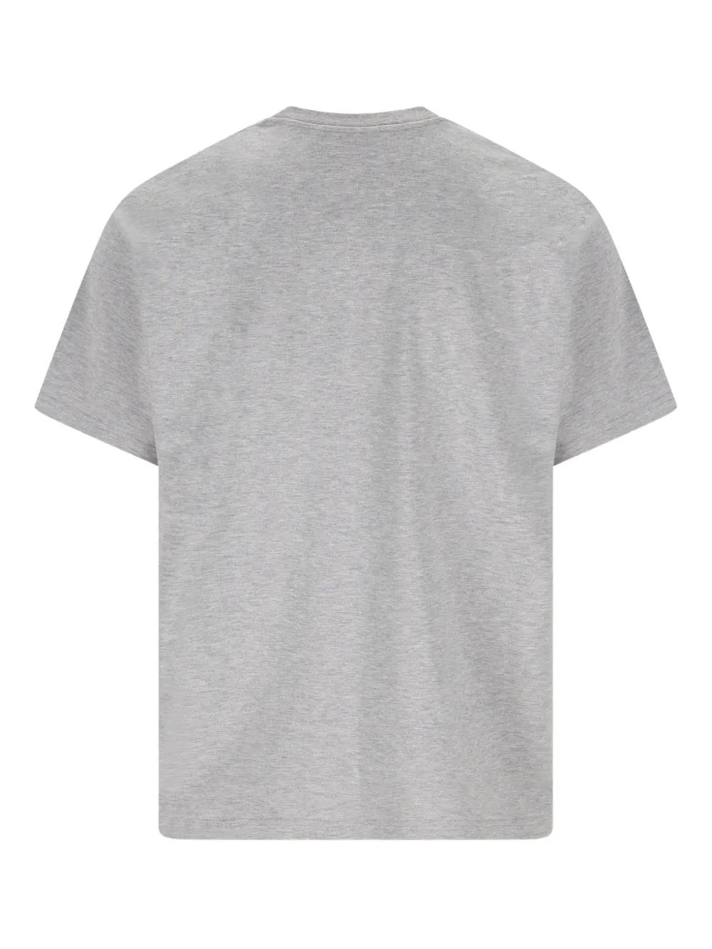 Gucci Gestreept T-shirt met grafische print - Grijs