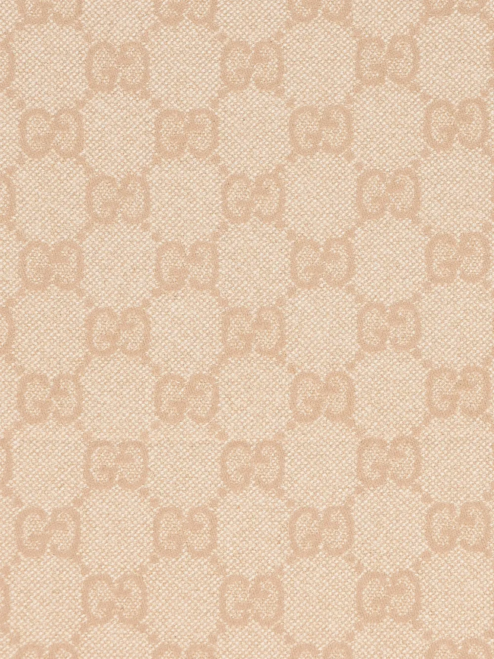 Gucci GG-monogram scarf - Beige