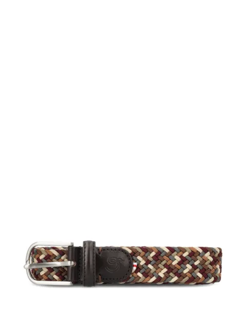 LA BOUCLE woven leather belt
