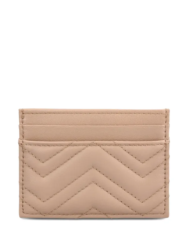 GUCCI GGマーモント カードケース ケース Gucci GGマーモント カードケース | ニュートラル | FARFETCH JP