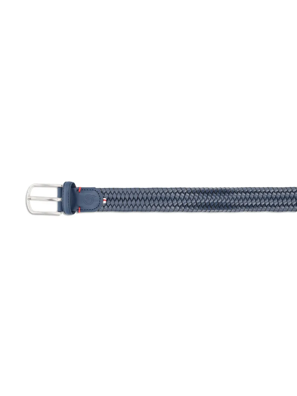 LA BOUCLE woven leather pisa belt - Blauw