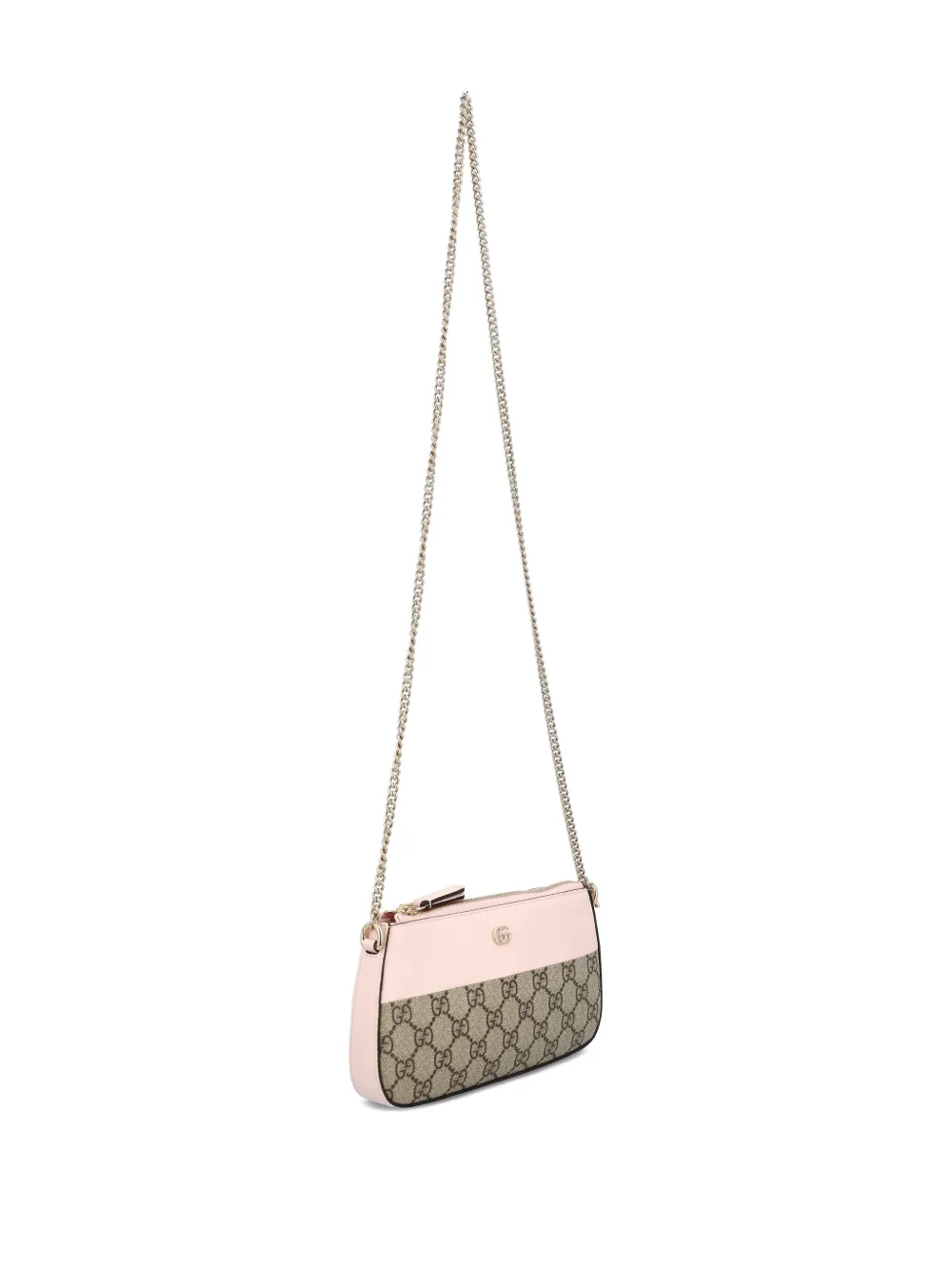 Gucci GG Marmont kleine tweekleurige schoudertas Beige