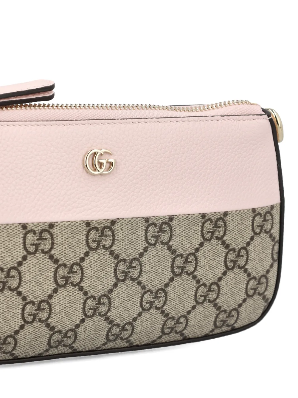 Gucci GG Marmont kleine tweekleurige schoudertas Beige