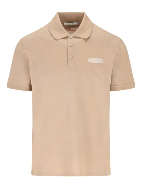 Givenchy grosgrain ribbon polo shirt