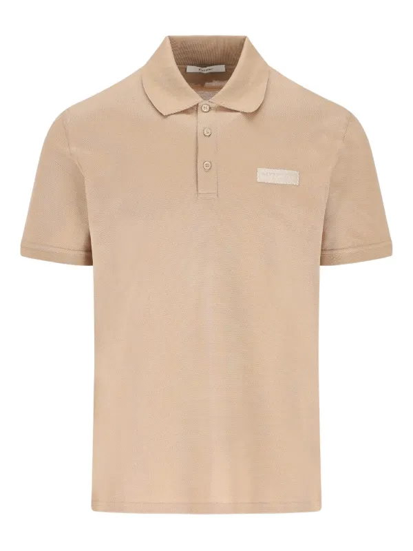Givenchy Polo in Cotton with Givenchy Paris Gros Grain in Neutrals