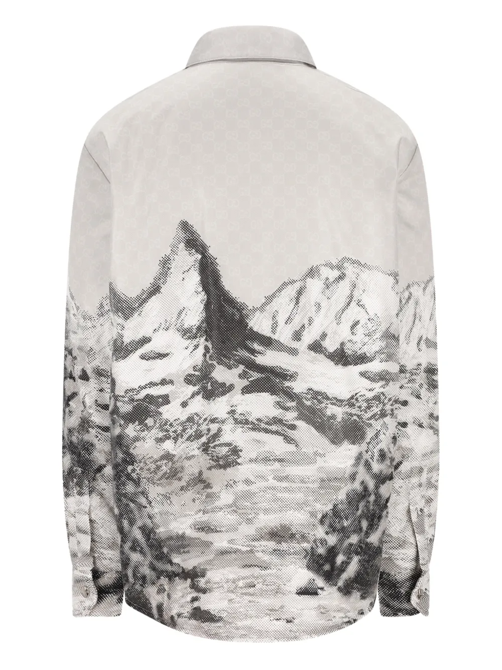 Gucci mountain-print zip-up jacket | Shirt Jackets | Image 2
