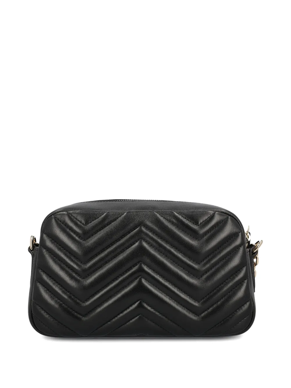 Gucci GGマーモント レザーショルダーバッグ S | ブラック | FARFETCH JP