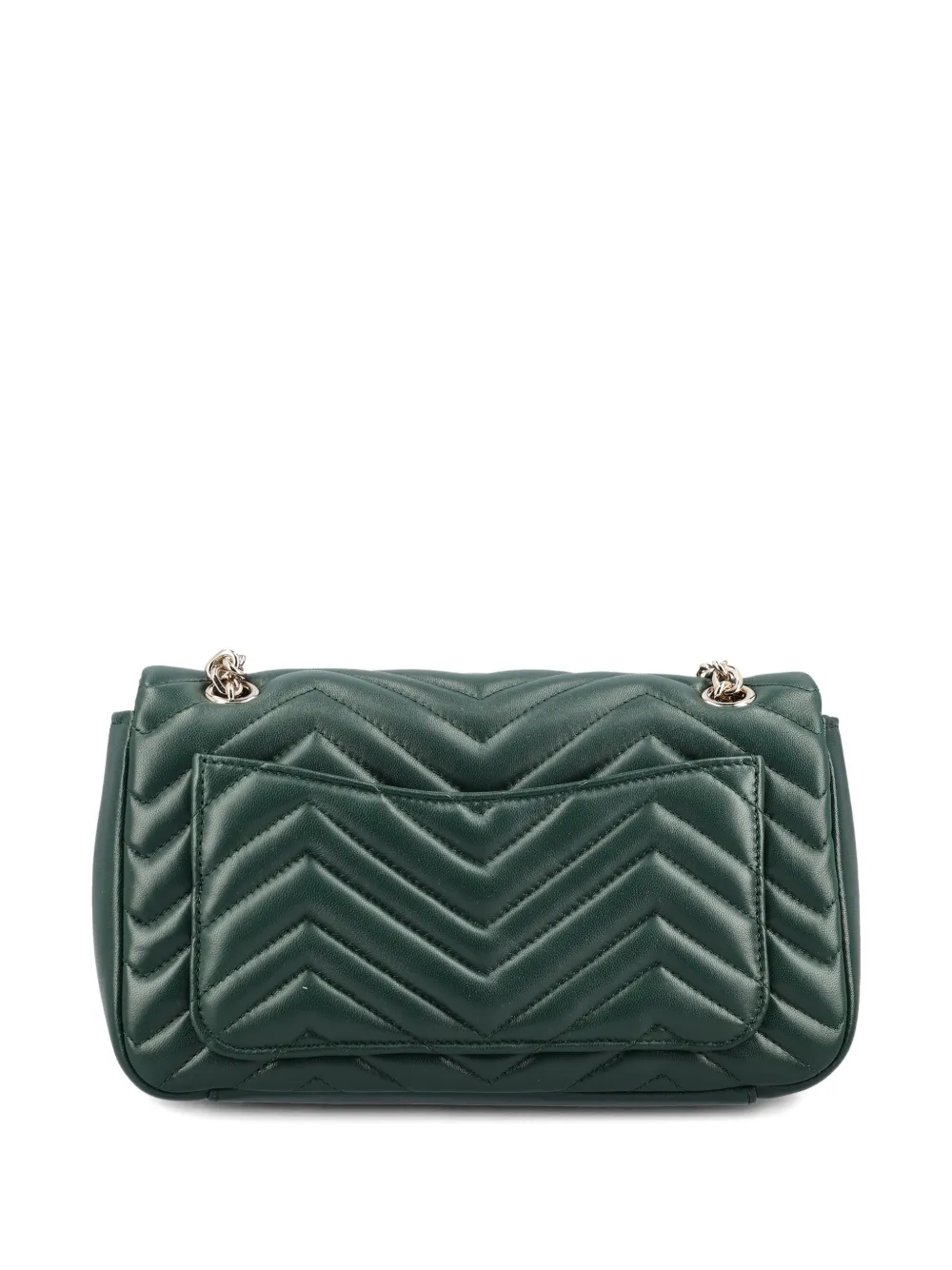 Gucci medium GG Marmont shoulder bag - Groen