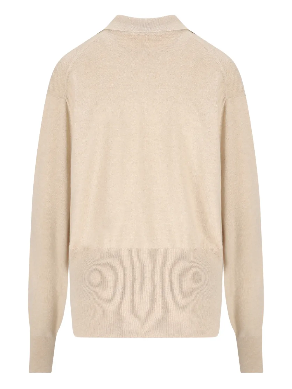 Loro Piana ribbed polo shirt - Beige