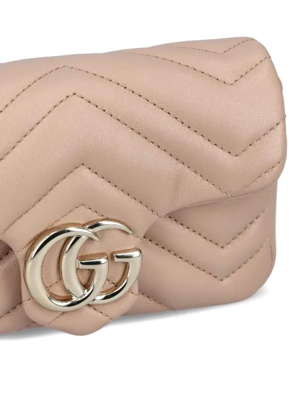 Gucci シェブロン ショルダーバッグ | ニュートラル | FARFETCH JP