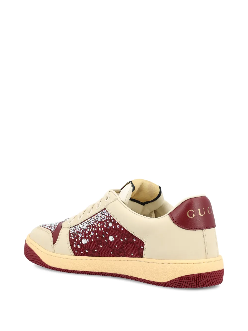 Gucci Sneakers verfraaid met GG logo Beige