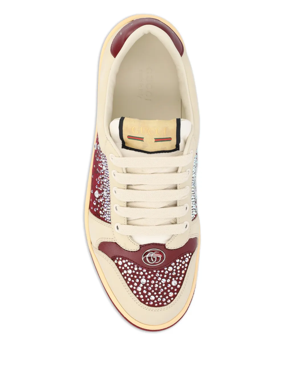 Gucci Sneakers verfraaid met GG logo Beige