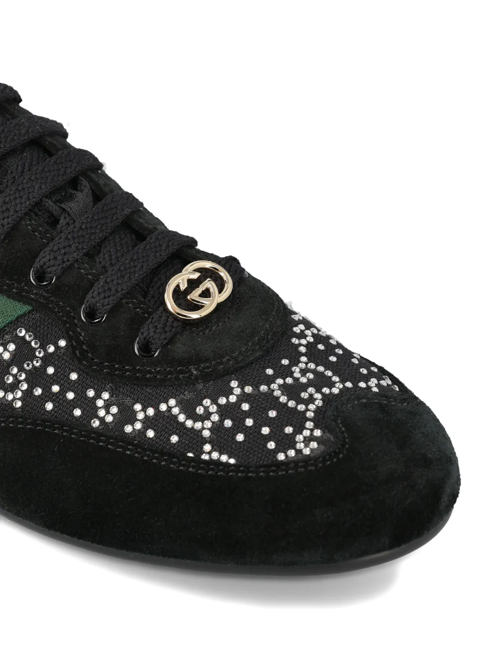Gucci Shift GG sneakers met kristallen Zwart