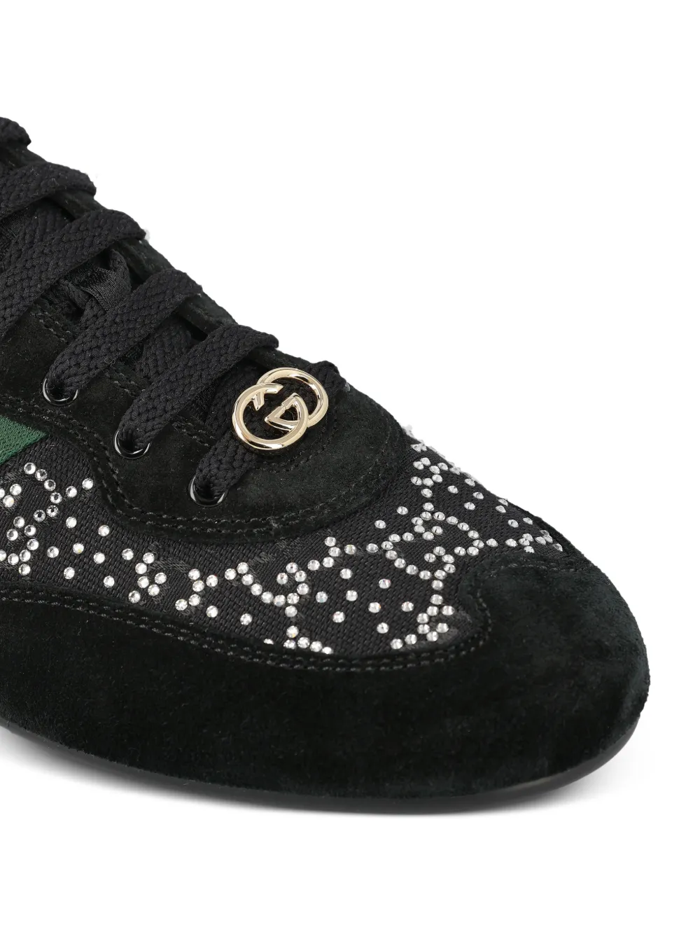 Gucci Shift GG sneakers met kristallen Zwart