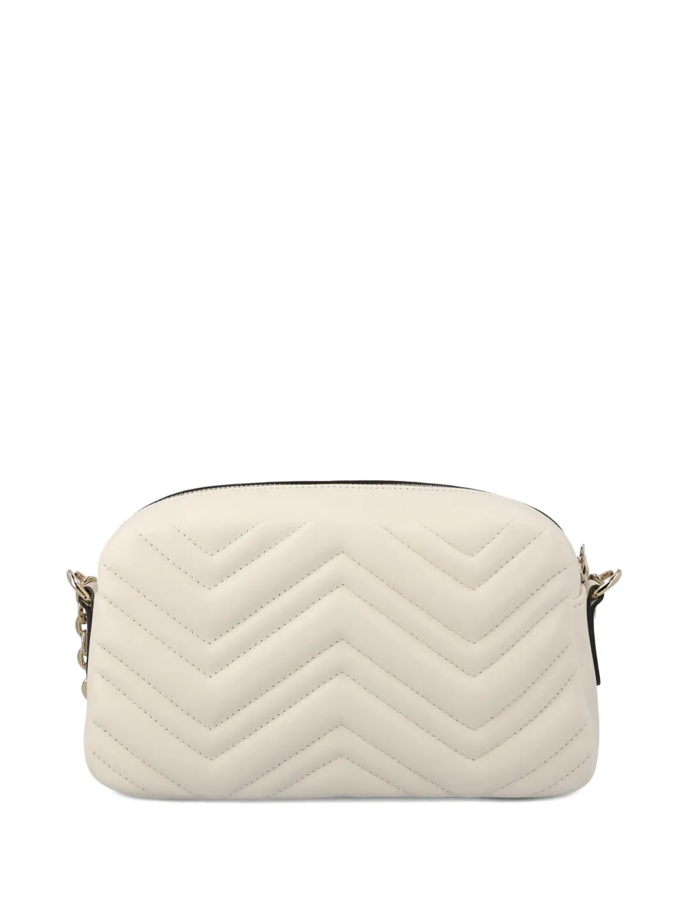 Gucci small GG Marmont chevron shoulder bag - Beige