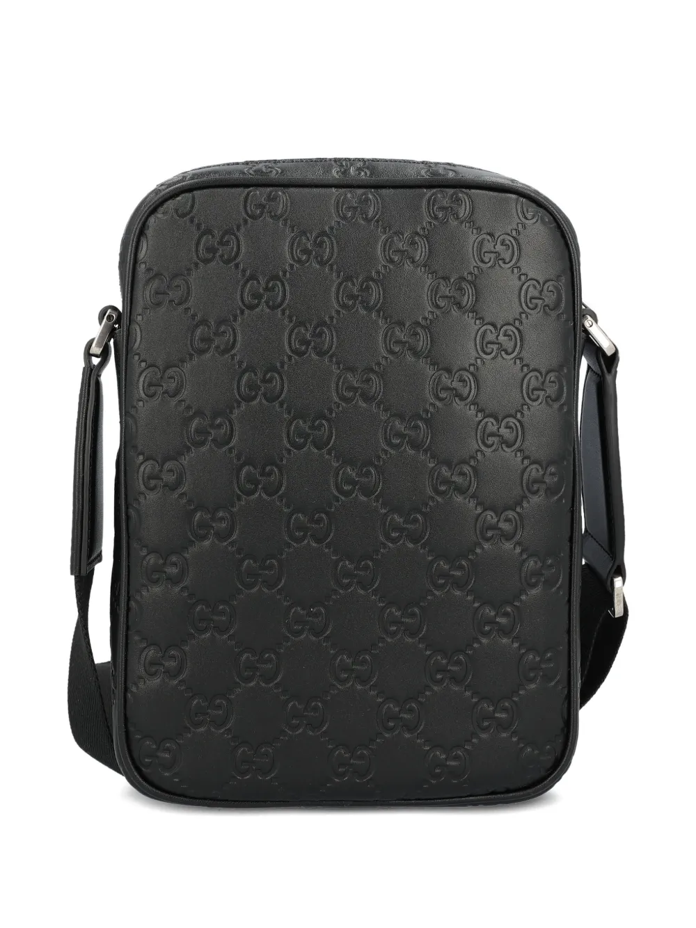 Gucci GG schoudertas met reliëf Zwart