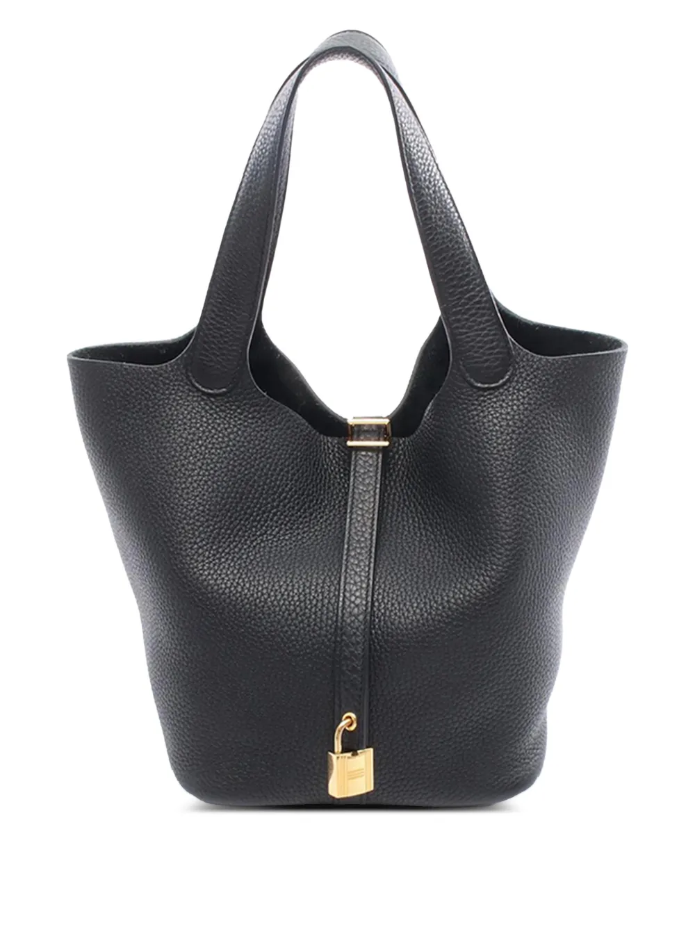 Hermès Pre-Owned 2020 Clemence Picotin Lock 22 handbag | Black | Image 1