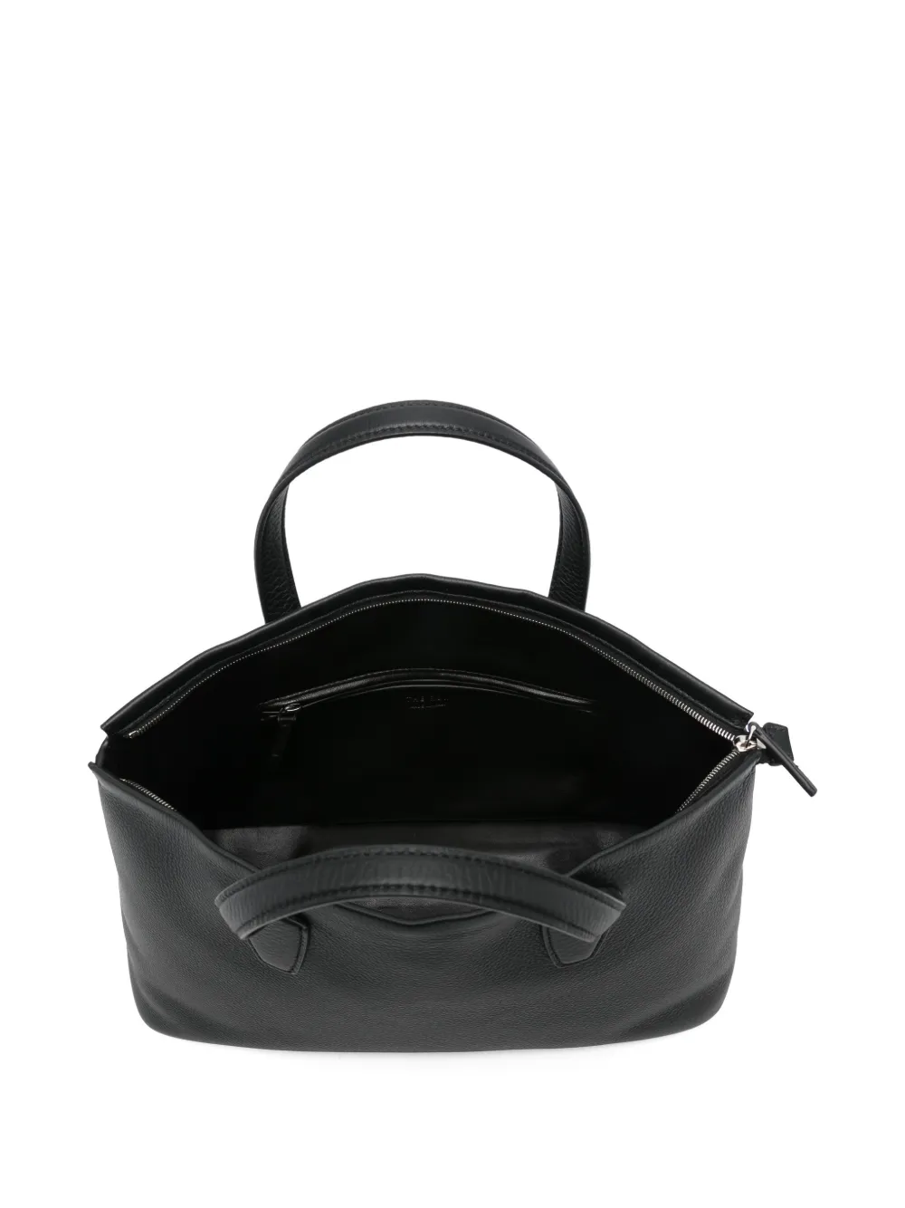 The Row Marcel Zip Tote Bag In Black