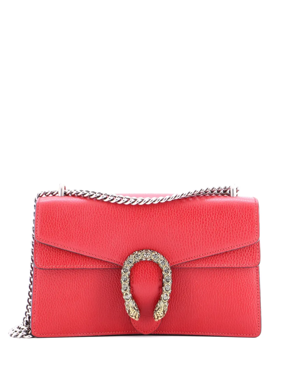 Gucci Pre-Owned Dionysus Bag Leather Medium shoulder bag - Rosso