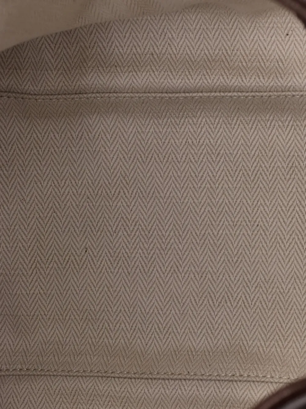 MIU MIU Pre-owned Aventure Leather Tote Bag In Brown