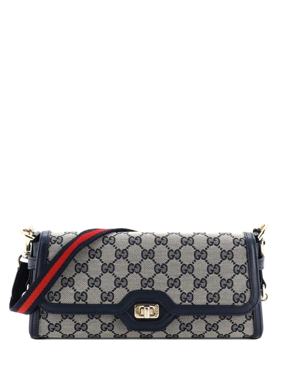 Gucci Pre-Owned Luce Canvas Small shoulder bag - Blu