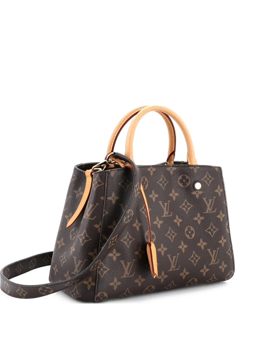 Louis Vuitton Pre-Owned Montaigne Handbag Monogram Canvas BB satchel - Braun