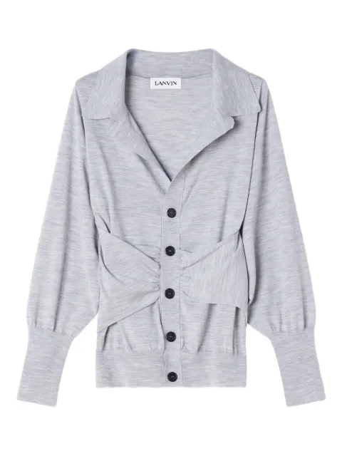 Lanvin cárdigan con botones