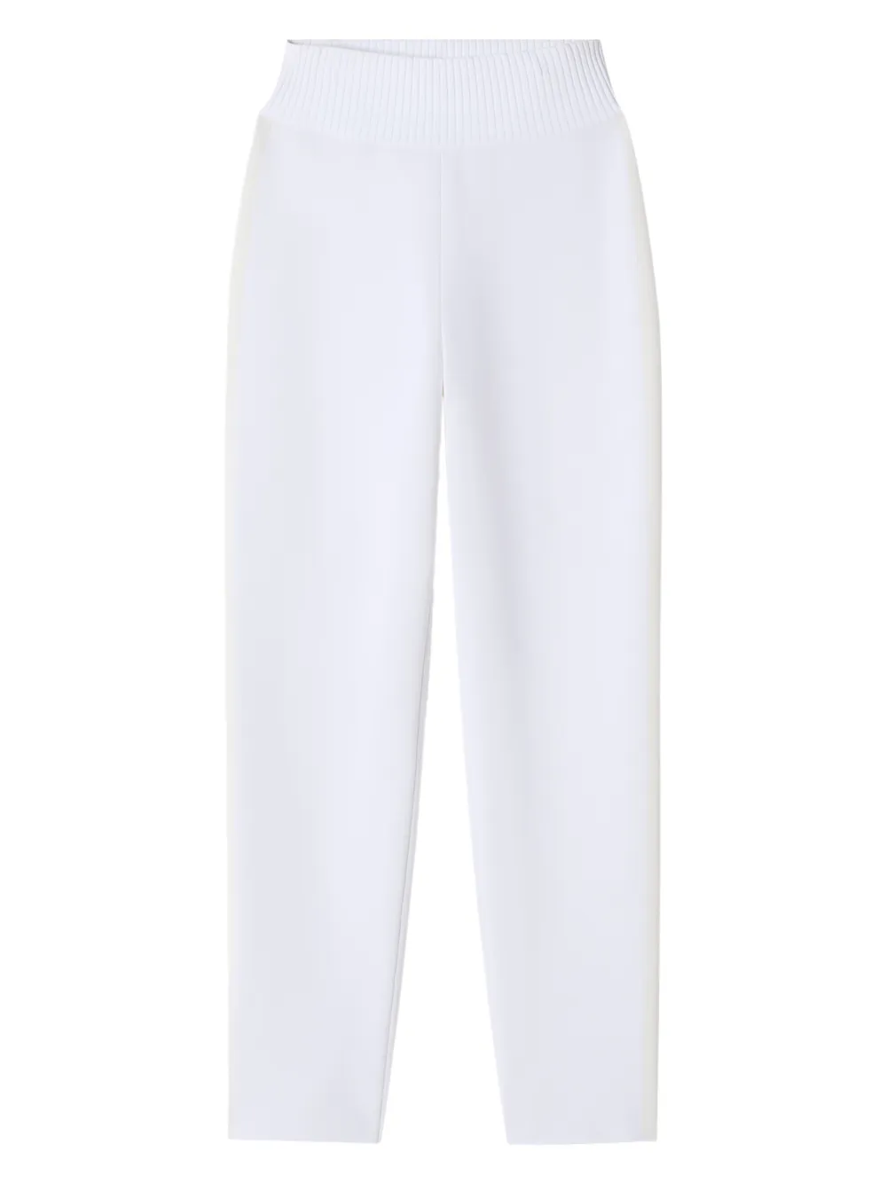 Lanvin Pantaloni con vita a coste - Bianco