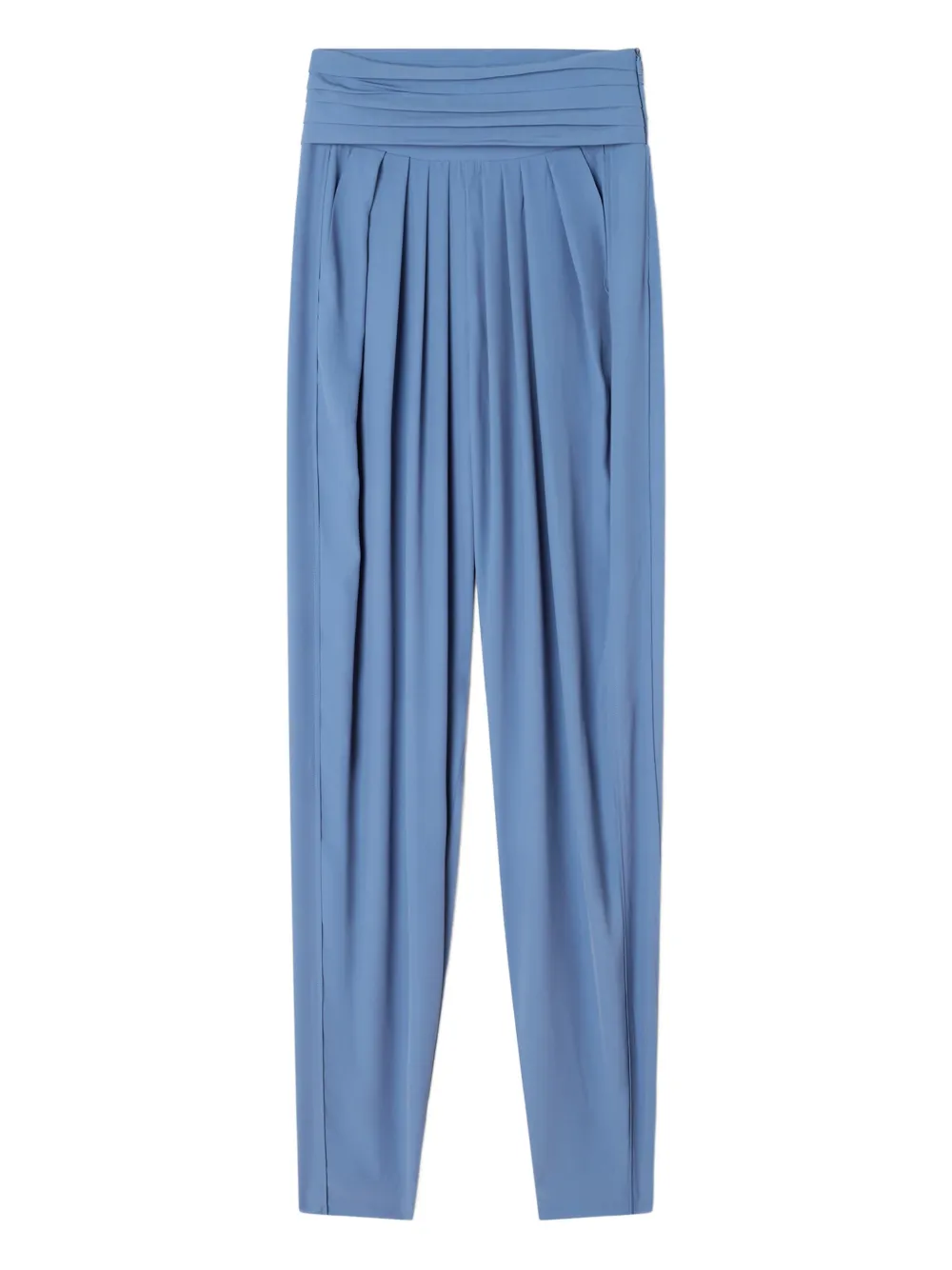 Lanvin Pantaloni con pieghe - Blu