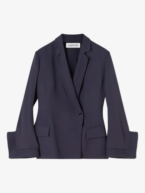 Lanvin blazer à boutonnière croisée