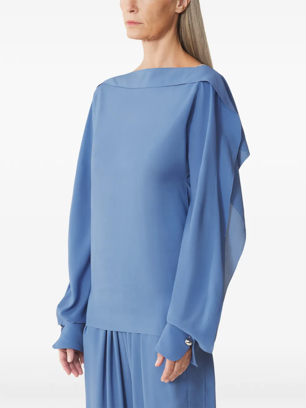 Lanvin Blusa con ruches