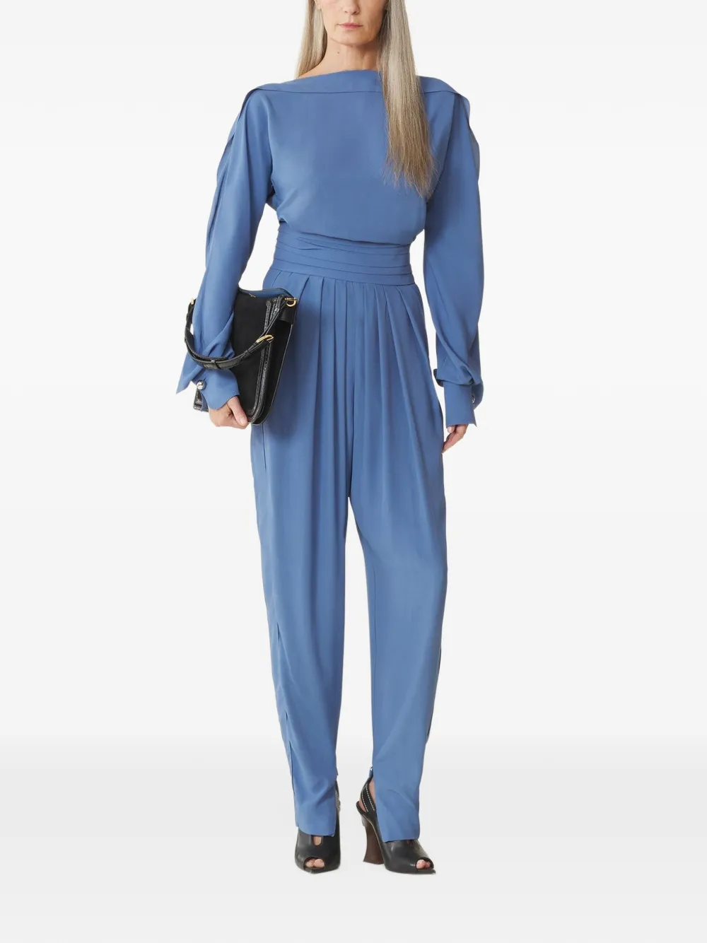Lanvin Blouse met franje Blauw