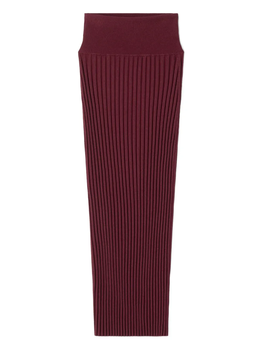 Lanvin Gonna midi con vita elasticizzata - Rosso