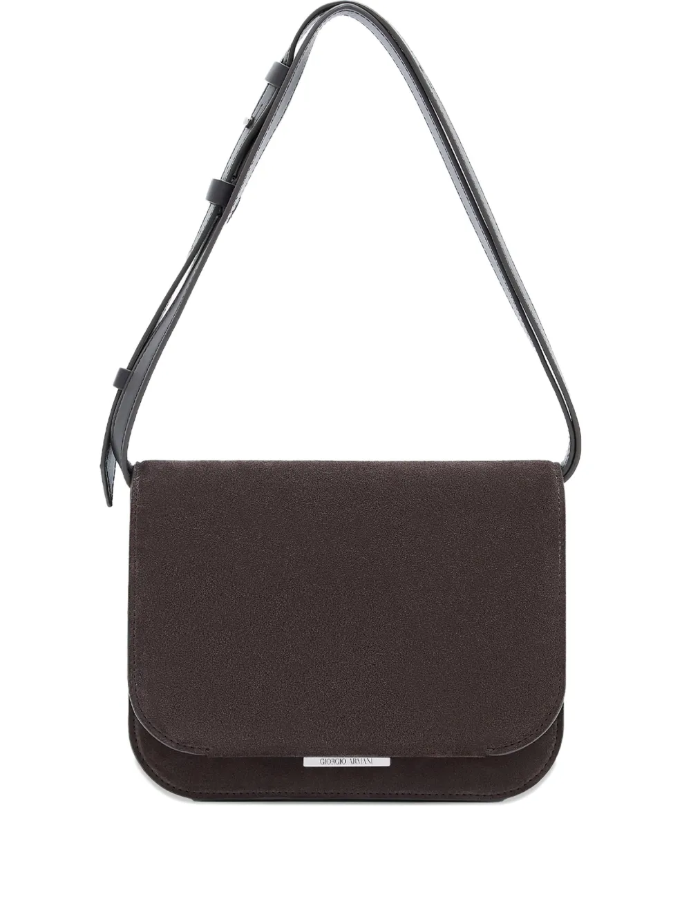 Giorgio Armani adjustable strap shoulder bag | Brown | Image 1