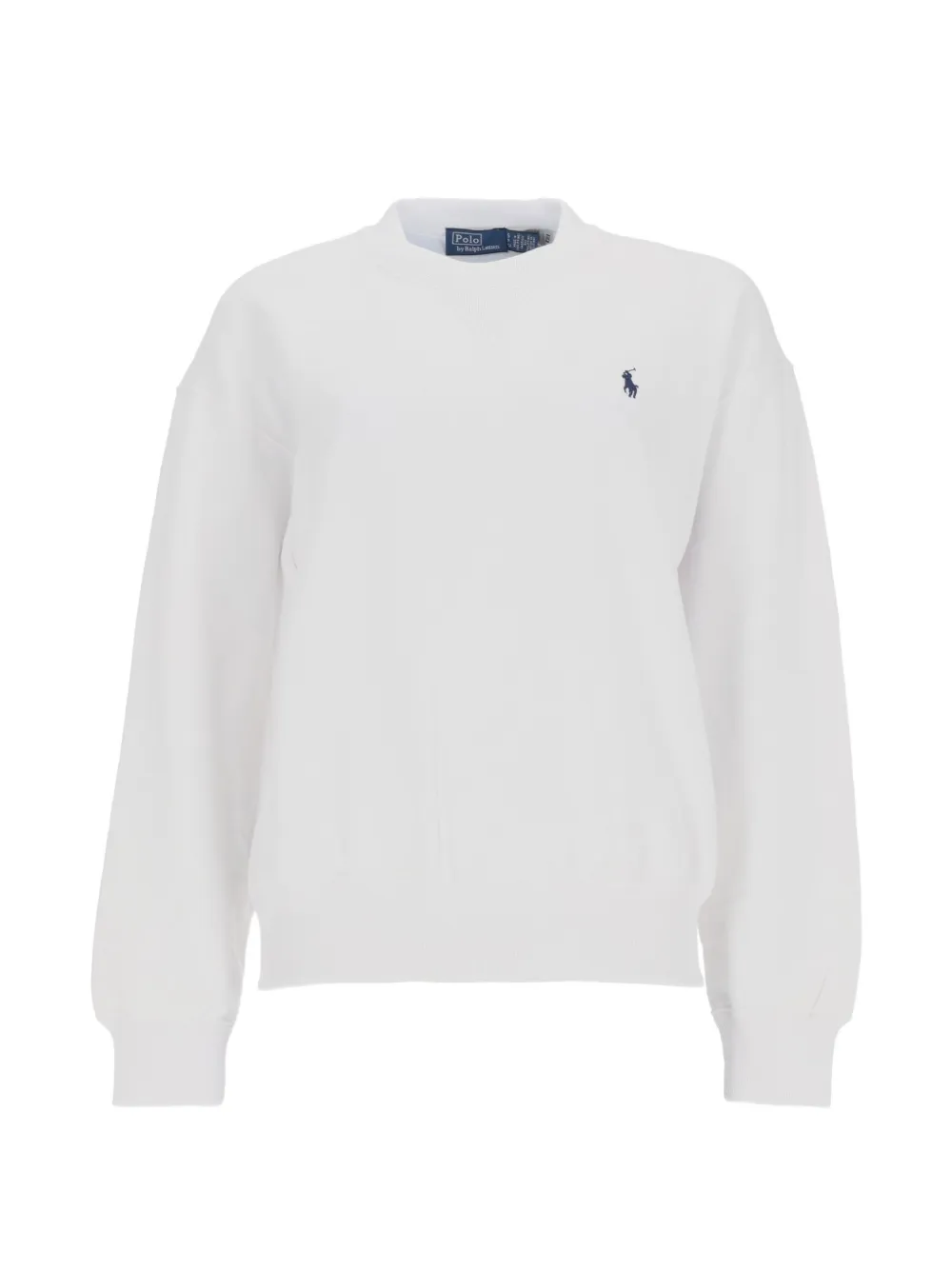 Polo Ralph Lauren Sweatshirt mit Polo Pony - Weiß