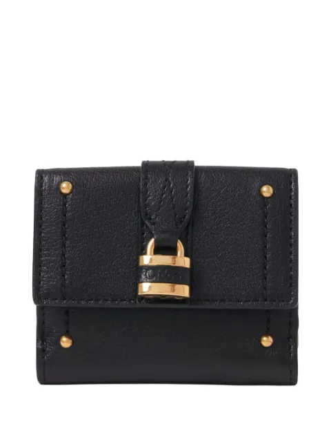 Chloé mini Paddington lock-detail wallet