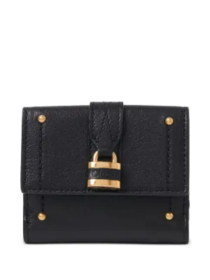 Sacai carabiner-detail Trifold Wallet | Black | FARFETCH HK