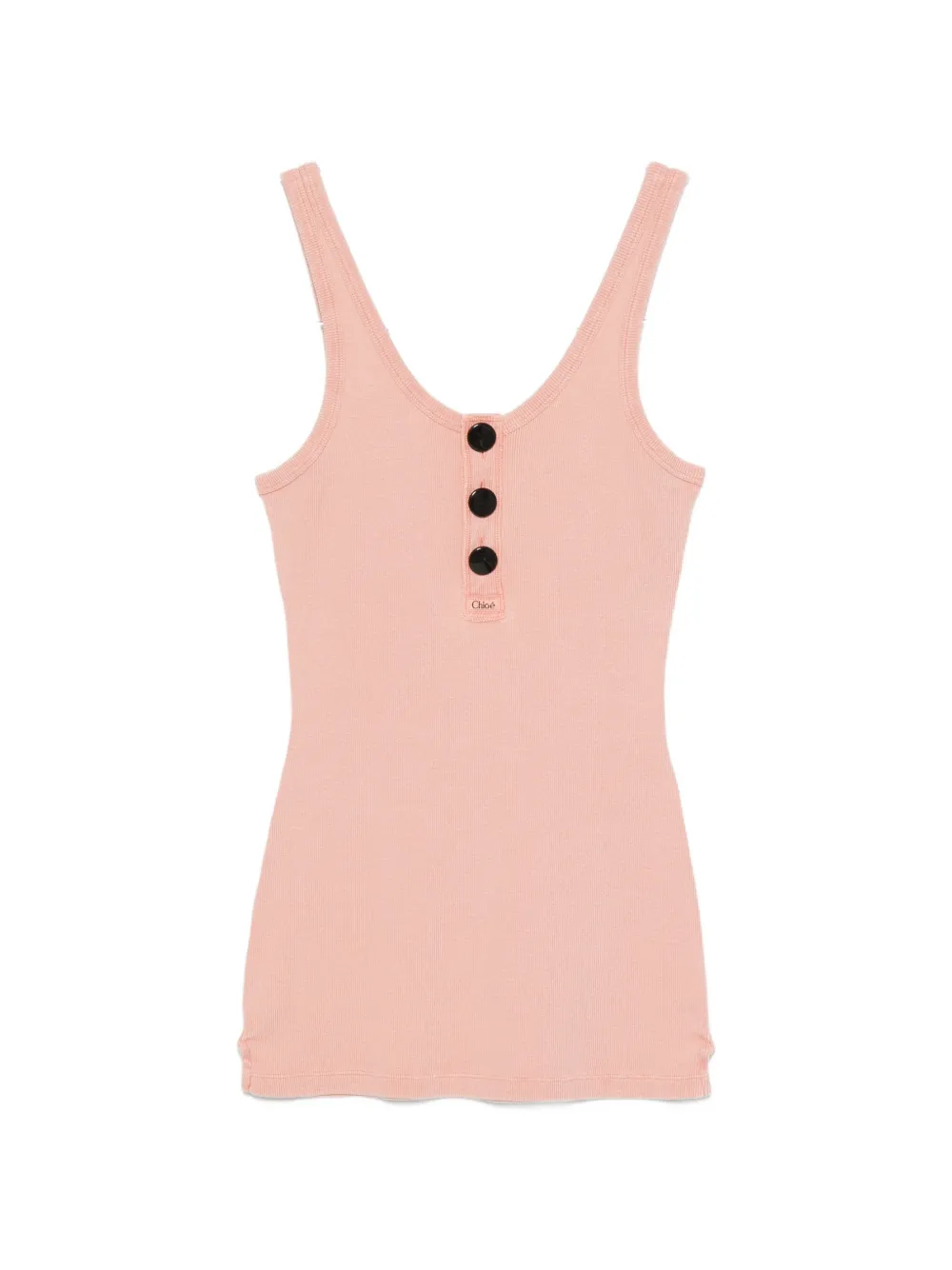 Chloé button T-shirt - Rosa