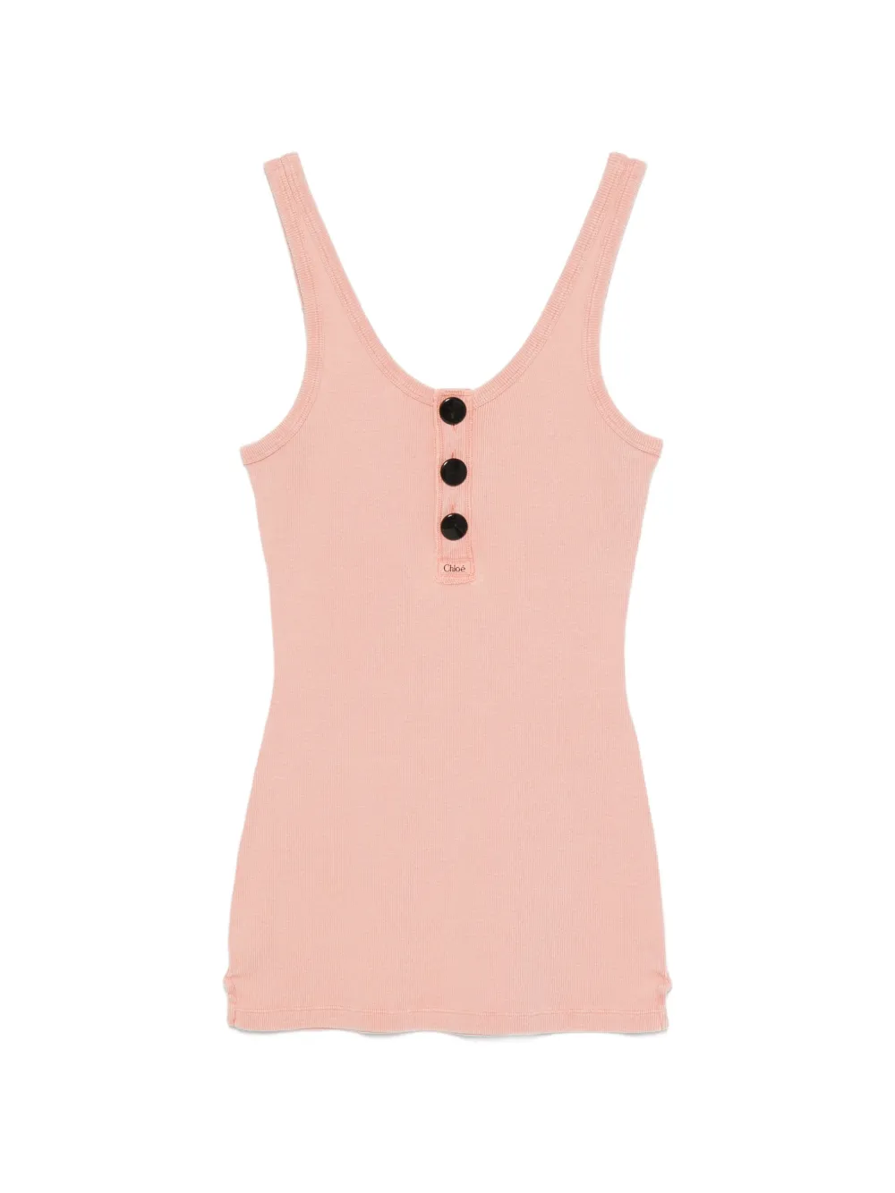 Chloé button T-shirt - Rosa