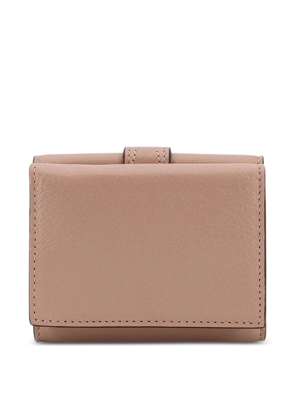Chlo&eacute; Paddington tri-fold wallet - Beige