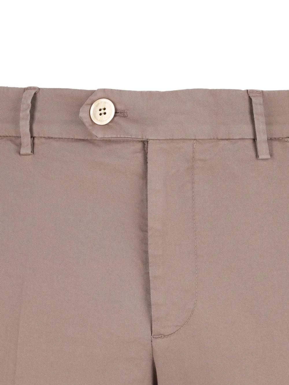 Brunello Cucinelli Broek met riemlussen Beige