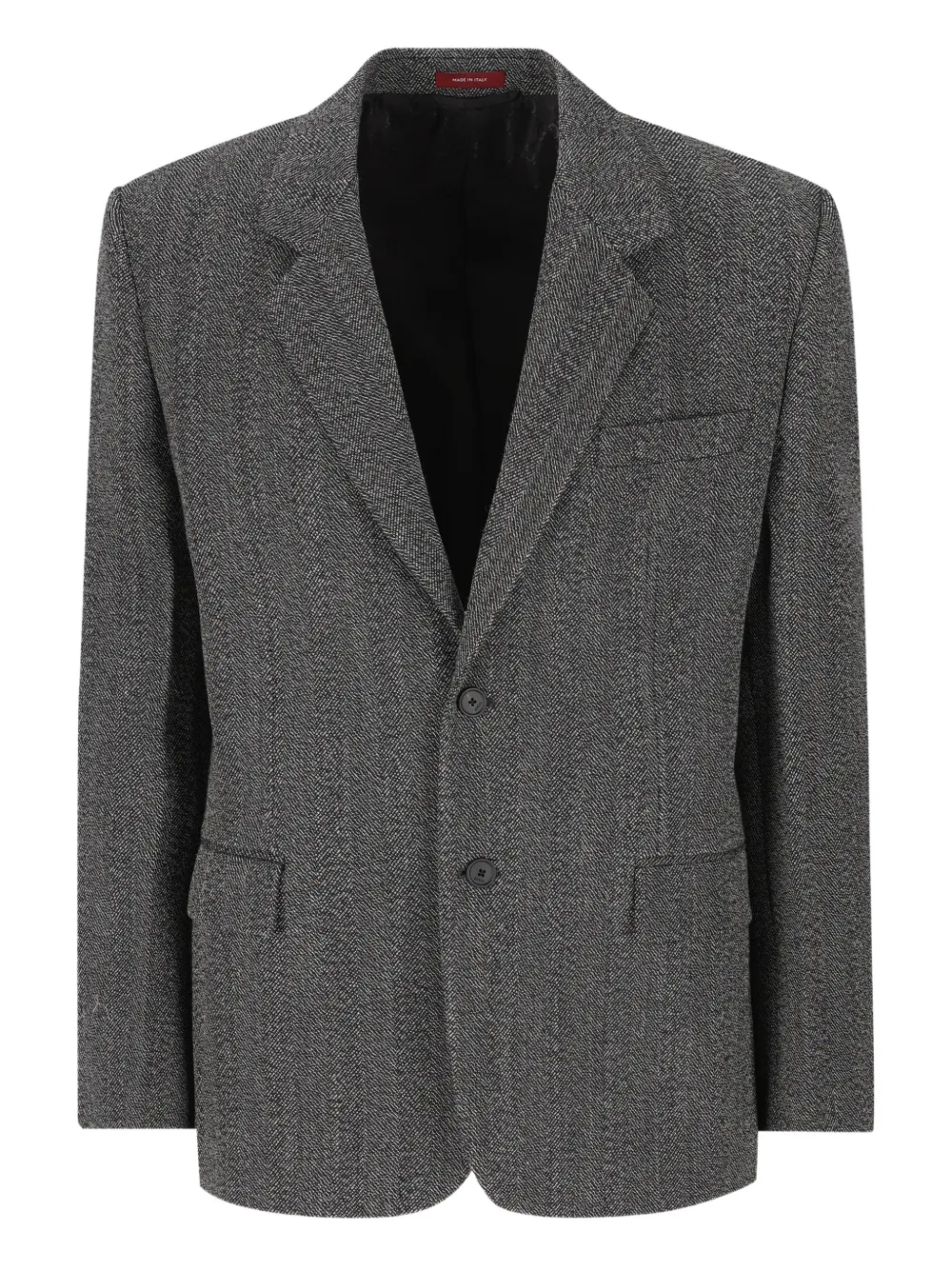 Gucci lapel patch pocket jacket | Grey | Image 1