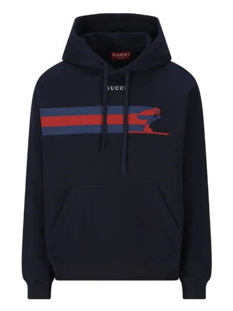 Gucci drawstring logo hoodie