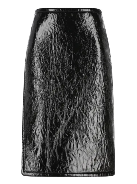 Gucci  falda midi con abertura lateral