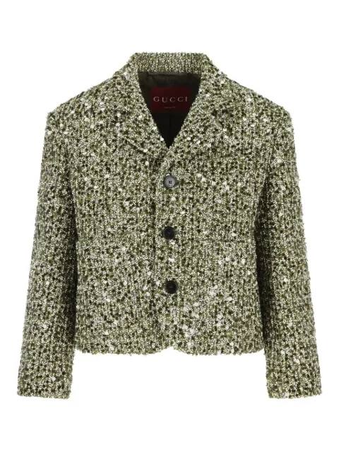 Gucci sequin-embellished jacket