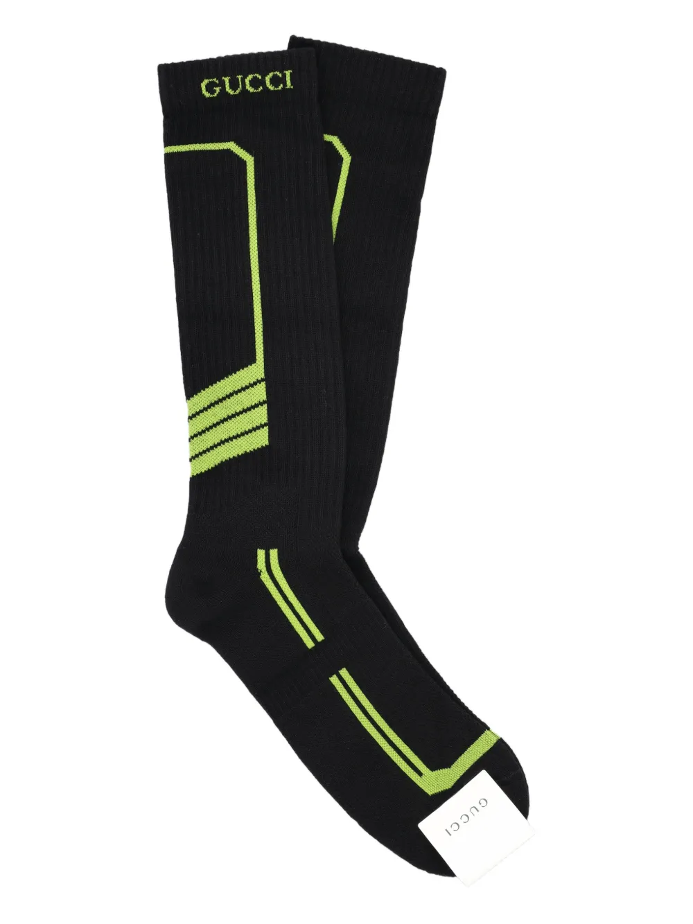 Gucci embroidered socks | Black | Image 1