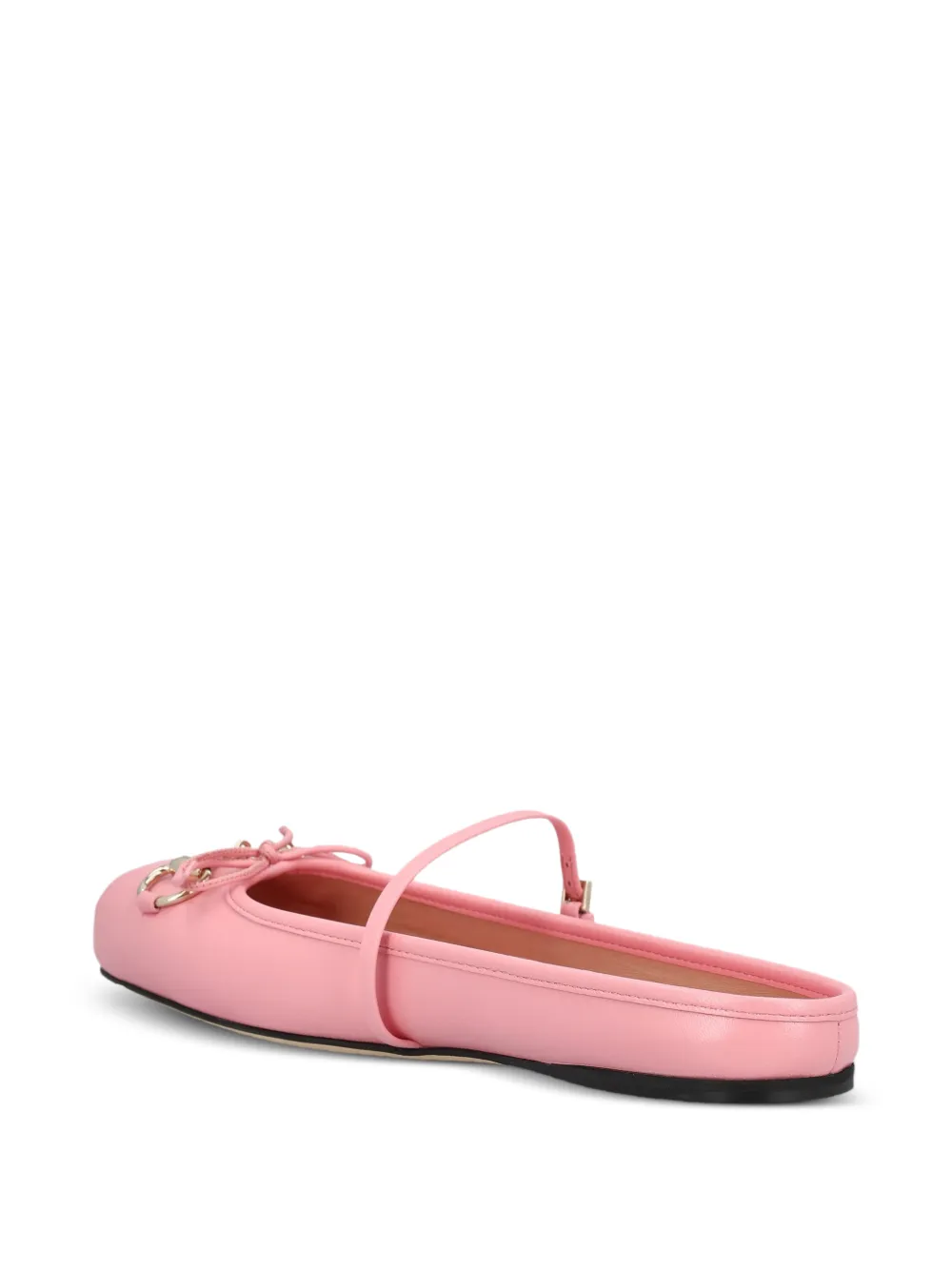 Gucci Horsebit leren muiltjes Roze