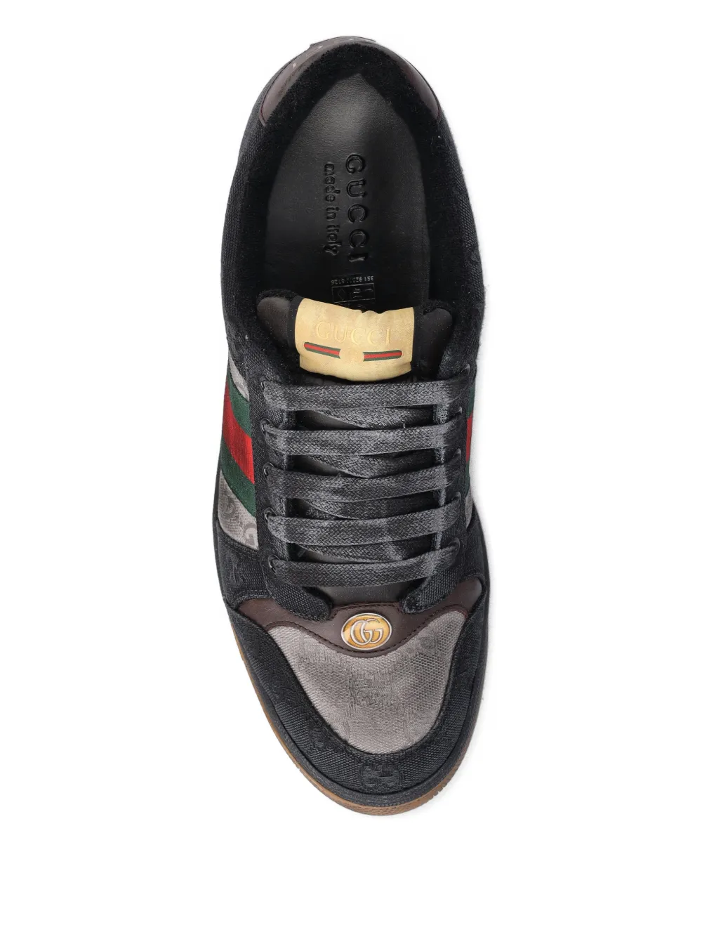 Gucci Screener sneakers met logo Zwart