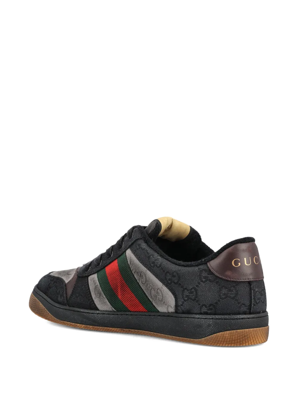 Gucci Screener sneakers met logo Zwart